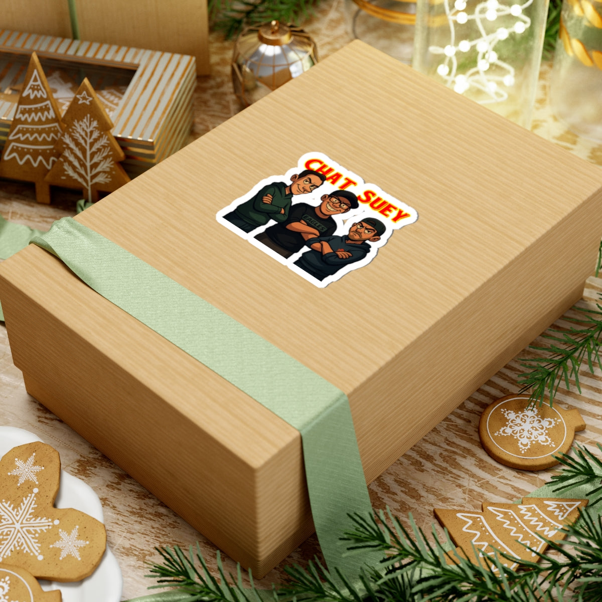 Chat Suey Kiss-Cut Stickers