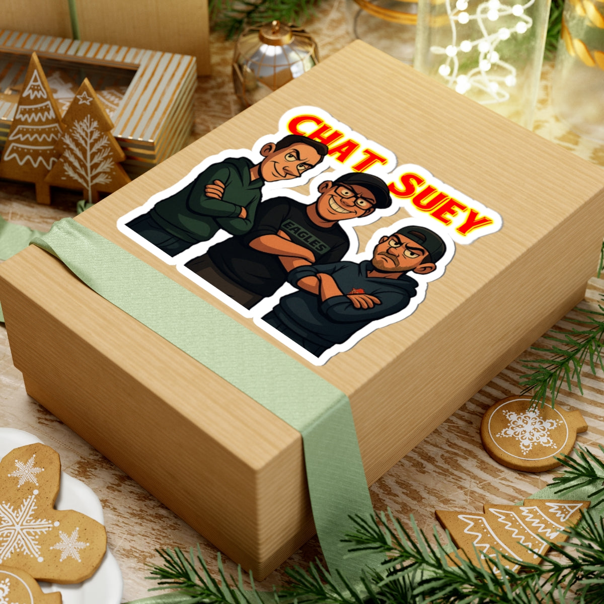 Chat Suey Kiss-Cut Stickers
