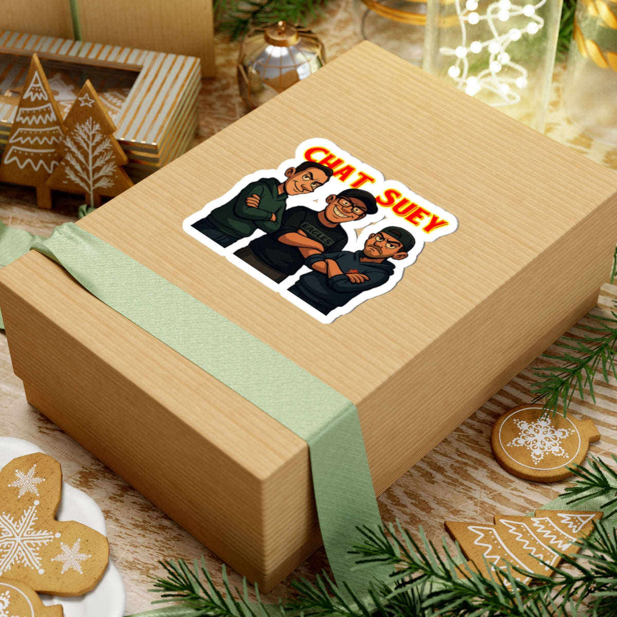 Chat Suey Kiss-Cut Stickers