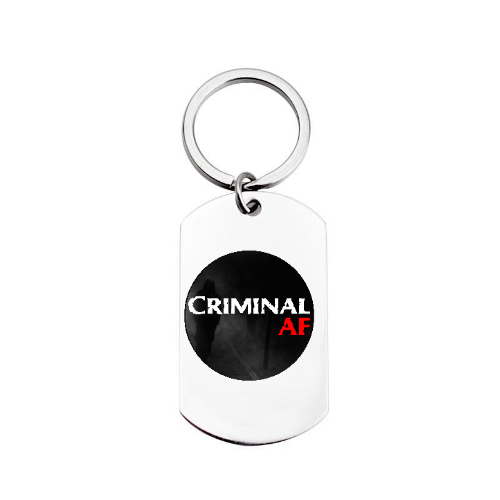 Criminal AF Key Chain