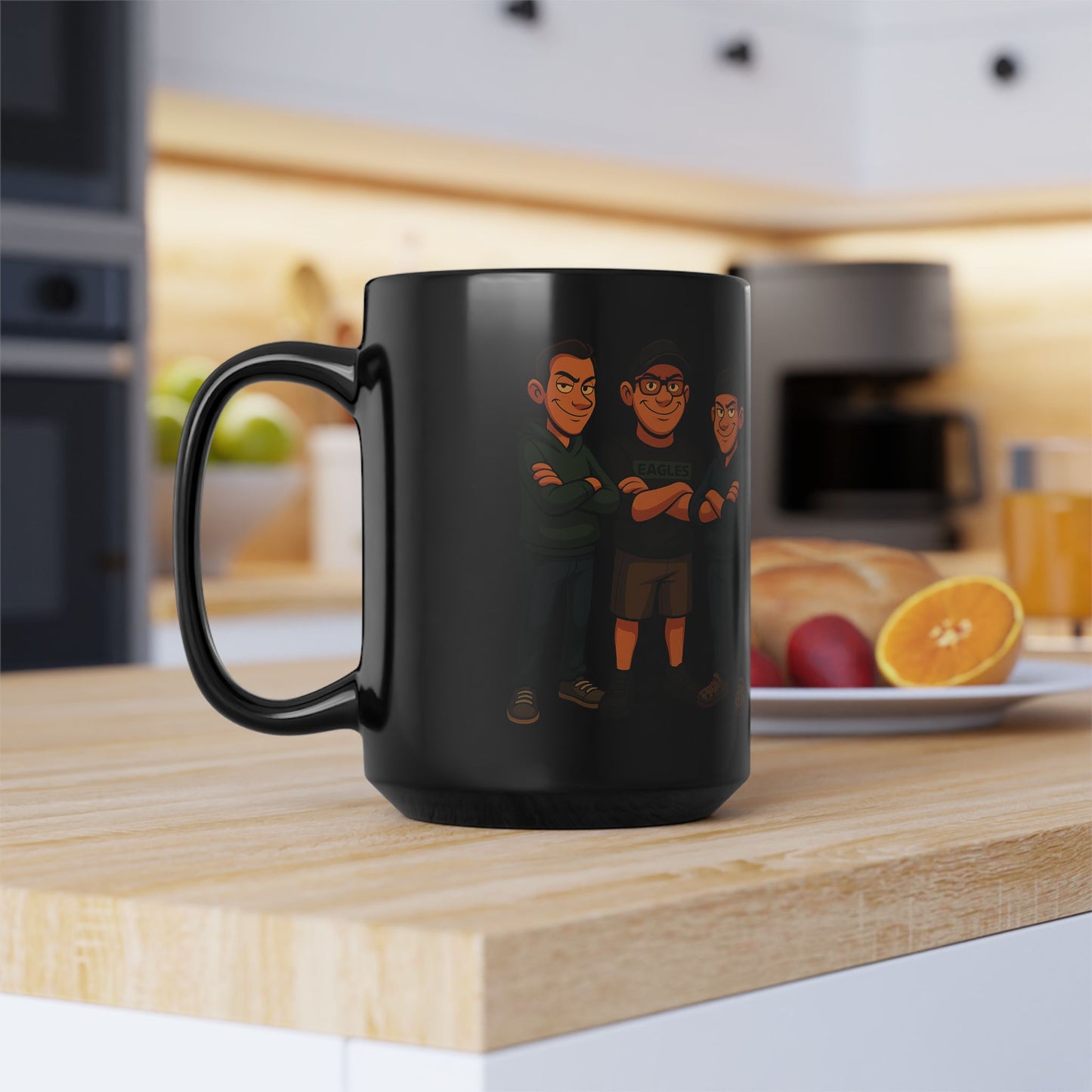 Chat Suey Black Mug - 11oz / 15oz